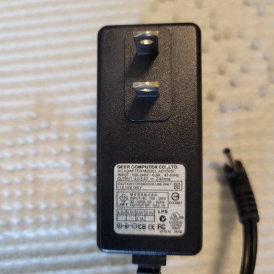 Genuine Deer Computer Co LTD AC Adapter AD1505C