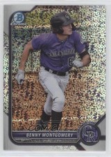 2022 Bowman Chrome Prospects Speckle Refractor 79/299 Benny Montgomery 0k2i