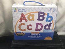 Learning Resources Magnetic Uppercase Lowercase Letters 82 Piece Set