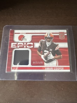 2024 Panini Donruss Elite - Epic Materials Amari Cooper #EMA-ACO /500 (MEM)