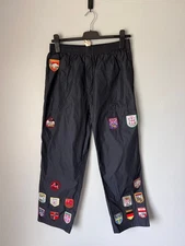 Bode Interrail Nylon Track Pants - Size Large - Navy Blue
