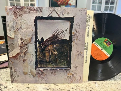 LED ZEPPELIN IV  USA  EARLY 1970'S  PRESS VG++/VG+++  VINYL LP LOW $$ SD 7208