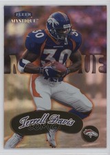 1999 Fleer Mystique Gold Terrell Davis #1 HOF 7v7