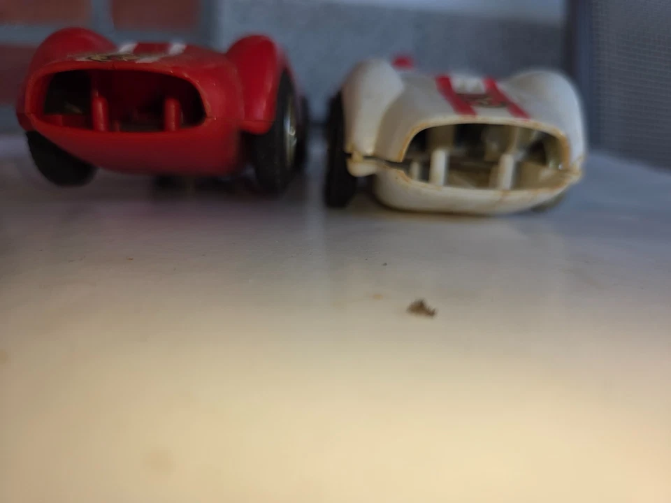 Three Eldon 1/32 Scale Slot Car Speed Controllers and 2 slot cars Untested - Image 3 of 4