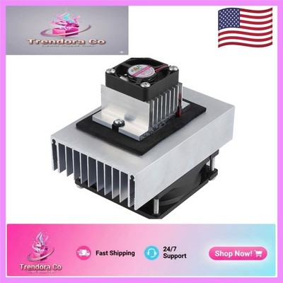 DC 12V DIY Peltier Cooling Kit - Compact Air Refrigeration Module - Easy Install