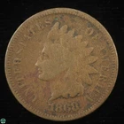1868 Indian Head Small Cent - Good Details