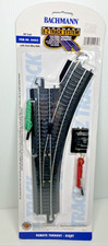 Bachmann Train E-Z Track System HO Scale Remote Turnout Right Turn Item  44462