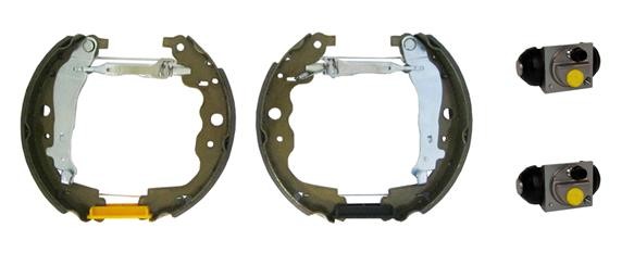 Fits BREMBO K 68 075 SET OF HAM JAWS. + REAR CYLINDERS Bosch DACIA/ME ⭐UK Stock⭐