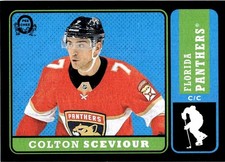 2018-19 O-Pee-Chee Retro Black Colton Sceviour 038/100 Florida Panthers #377