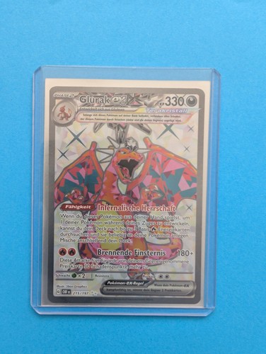 Glurak EX _ Obsidianflammen _ OBF 215/197 Ultra Rare