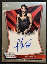 2026 Topps Chrome WWE #RBA-RHE Rhea Ripley Red Brand Autographs Auto
