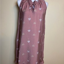 LOFT outlet Dress Women's Small Mauve Floral Casual Summer Dress