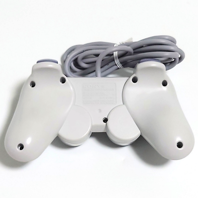 Sony PS One Console Pocket Station White w/Box Strap Set Tested