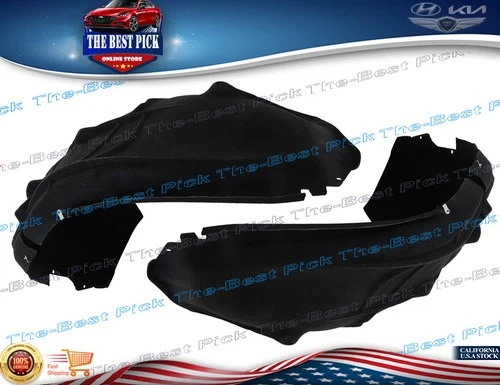 Front Left & Right Inner Fender Liner Fits 2021-2024 Chevrolet Suburban Tahoe - product listing photo