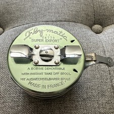 Fly-matic Super Export Vintage Fly Fishing Reel Made in France