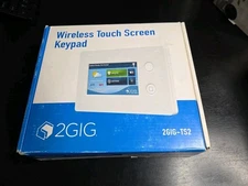 2GIG 2GIG-TS2-E WIRELESS TOUCHSCREEN KEYPAD FOR GC2E White New