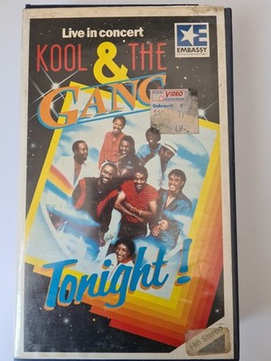 Kool & The Gang - Tonight! (VHS Großbox) 1984 RAR