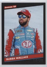2019 Panini Donruss NASCAR Retro 1986 Black /199 Bubba Wallace #110