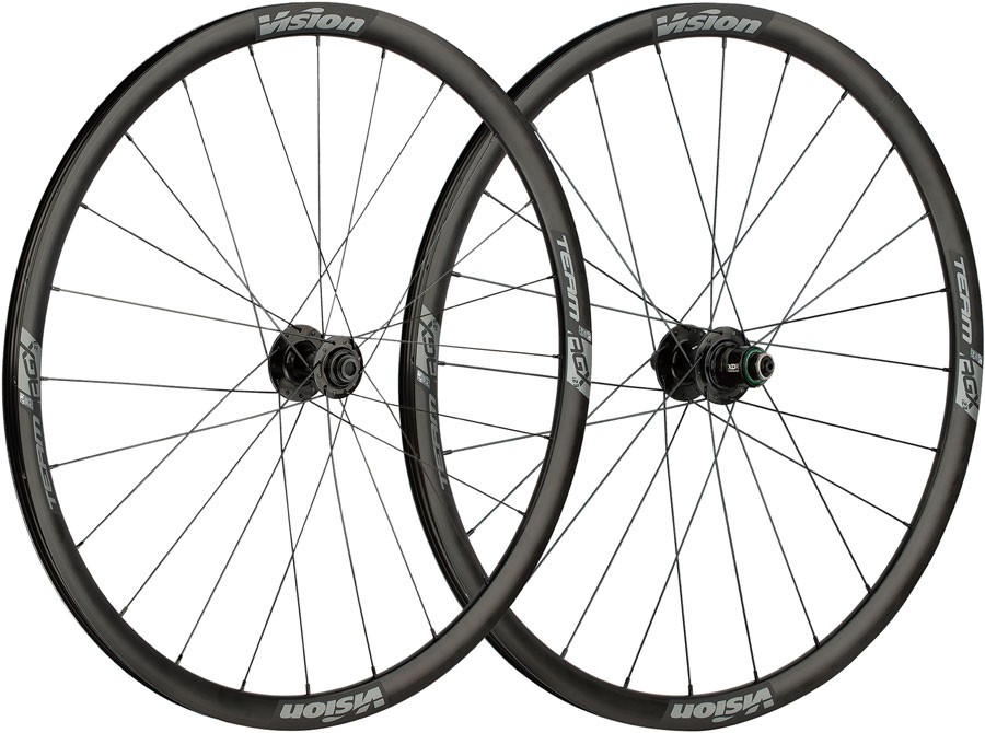 Vision Team 30 i23 TL Wheelset 700c Disc Centerlock 12x100 Vision Team 30 i23 TL Wheelset 700c Disc Centerlock 12x100