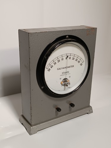 Stansi Galvanometer, Desktop Electrical Current Measurement Device, -/+ 0-50 GAL - Picture 2 of 7