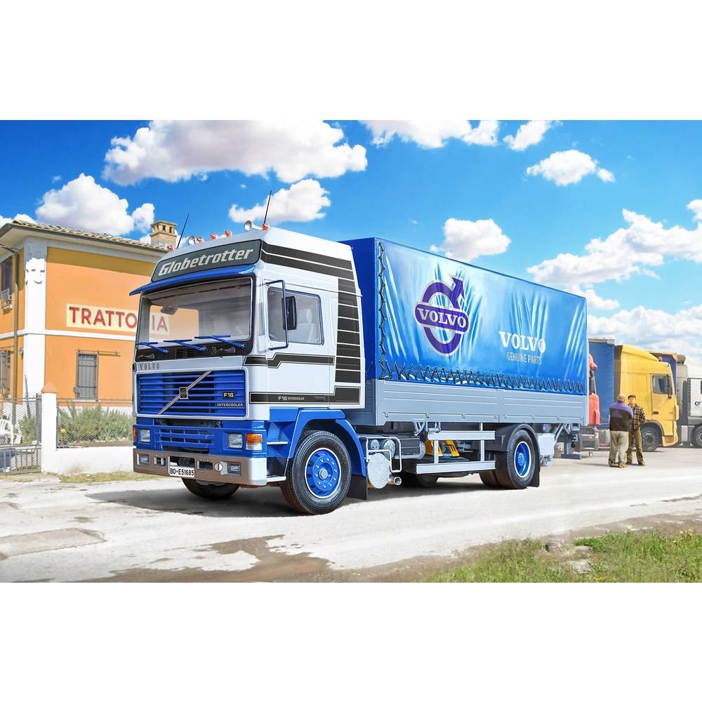 Italeri 3945 Volvo F16 Plane m. Hebebühne Maquette de camion 1:24 à monter