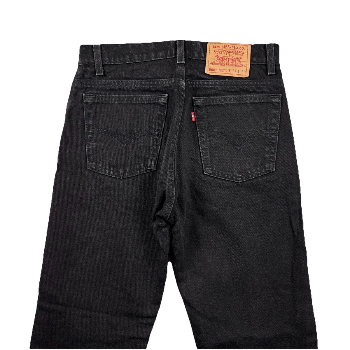 Levi's 505 Black Jeans for Men for sale - eBay