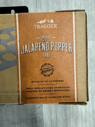 New Traeger Grill Smoked Jalapeno Popper Tray NIB Accessory Pellet Grill Smoker - Picture 4 of 4