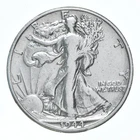 XF/AU 1944-D Walking Liberty Half Dollar Polished 90% Silver *5311