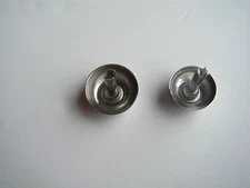 Guitar Case Nickell studs / buttons 3/4 price is for a pair