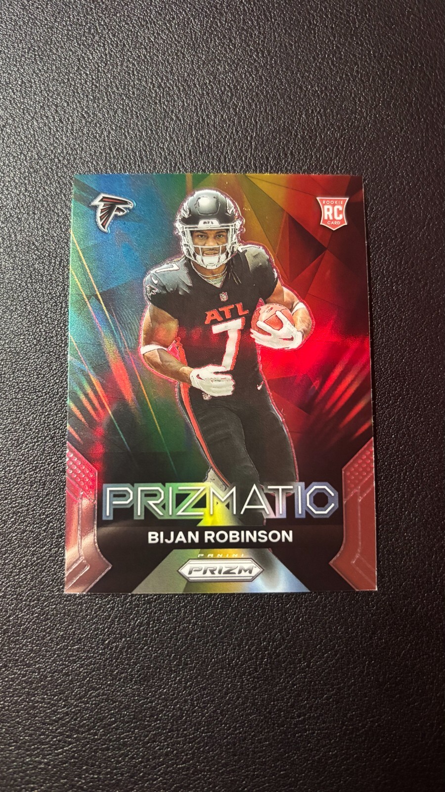 2023 Panini Prizm - Prizmatic Green Prizm #19 Bijan Robinson (RC)