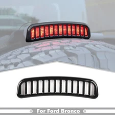 Black Third Brake Tail Light Lamp Cover Trim Accessories For Ford Bronco 21-2024