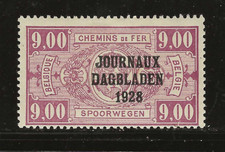 BELGIUM Classic BOB...Sc #P17...Mint HH, HR...1928...SCV $40.00