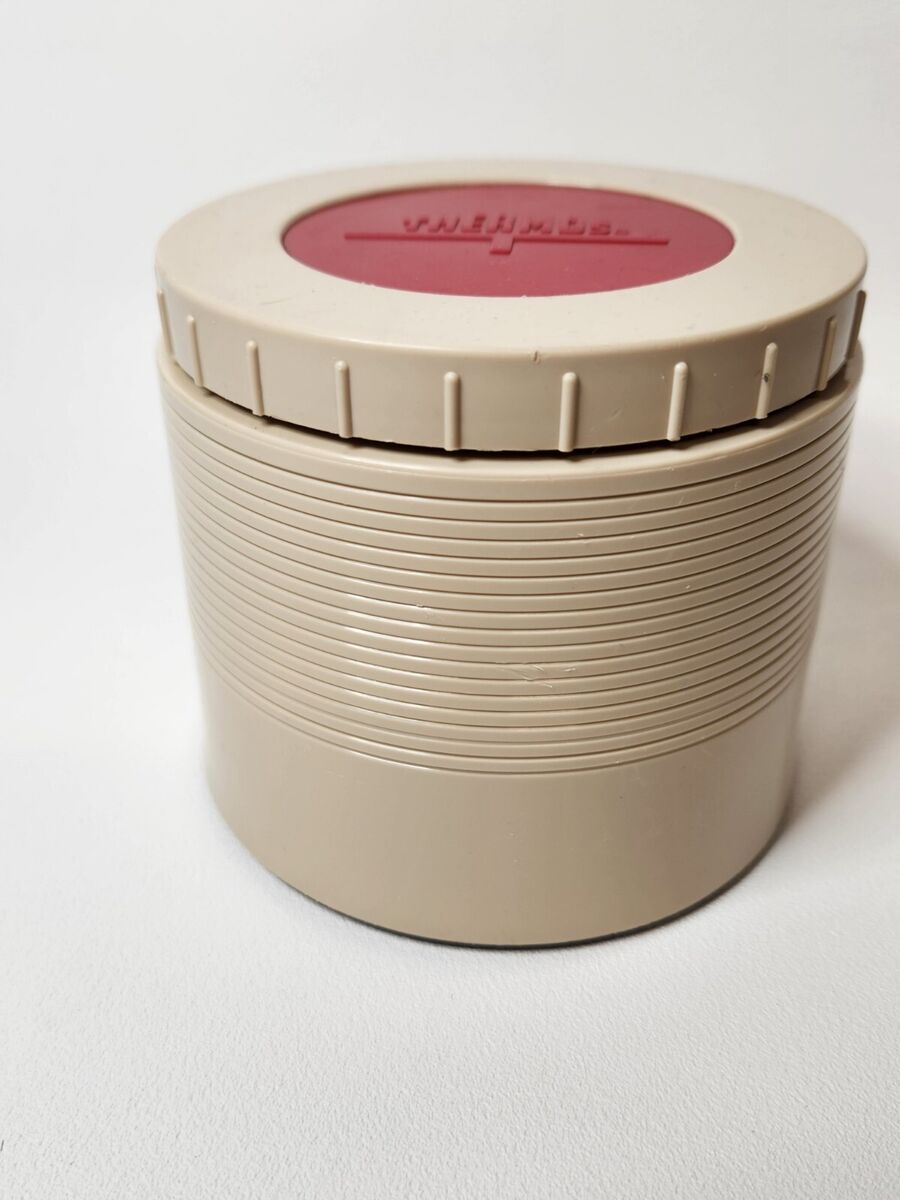 【送料無料(一部地域を除く)】 Insulated Thermos Vintage Jar Beige King-Seeley #1155 Model 30L未満