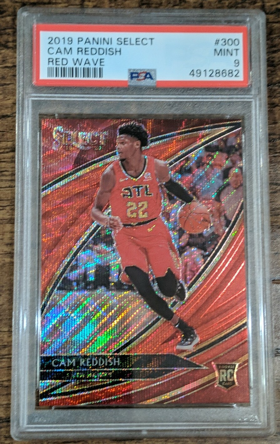 Cam Reddish 2019-20 Select Courtside Red Wave China T-Mall #300 PSA 9