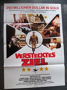 Verstecktes Ziel Filmplakat A1 Sophia Loren John Cassavettes Ebay