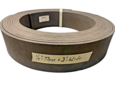 1/4''-thick x 3''-wide Flex molded wire back brake lining (sold by the foot)