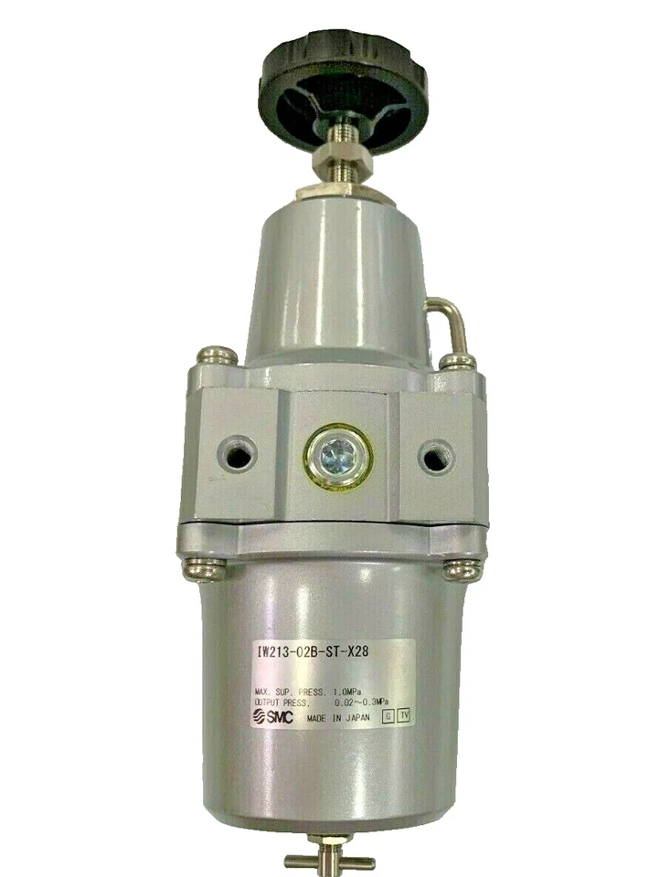 SMC IW Series Filter Regulator IW213-02B-ST-X28 1/4" port 0.02 to 0.3 Mpa - Image 2 of 3