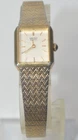 Seiko 5420-5390 Vintage Gold Tone Tank Watch New Battery GUARANTEED