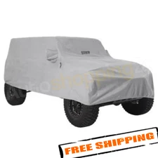 Smittybilt 845 Gray Full Climate Car Cover for 18-22 Jeep Wrangler JL 4 Door