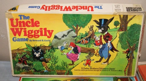 Vintage Parker Brothers The Uncle Wiggly Board Game 1967 (ToteEE)