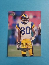 Isaac Bruce 1999 Collector's Edge 1st Place Football Card # 120 I3365