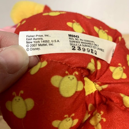 2007 Fisher Price Mattel Disney Talking Pooh Bear 11" - Picture 3 of 7