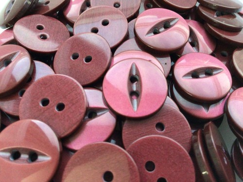 Round Fish Eye Buttons Size All Sizes Quantities & Colours - Picture 20 of 22