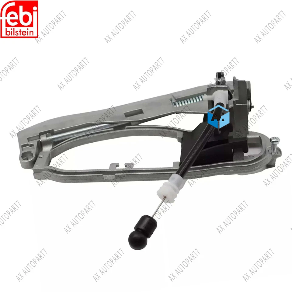 FEBI Front Passenger Side Outside Door Handle Carrier 51218243616 For BMW X5 E53 - Image 3 of 4