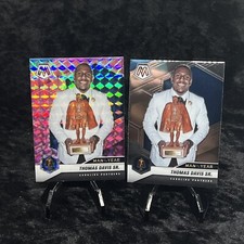 2021 Panini Mosaic Thomas Davis Sr. Man of the Year Camo Pink Prizm Lo T Of (2)