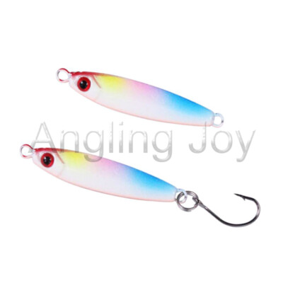 5 PCS 5 g Small Jig Lead Metal Fishing Lure Bait Jigging With Sharp Single Hook | eBay 5 PCS 5 g Small Jig Lead Metal Fishing Lure Bait Jigging With Sharp Single Hook | eBay