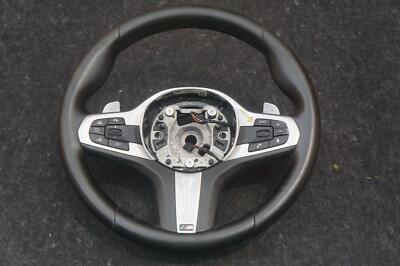 M-sport Steering Wheel W/paddle Shift Oem 32308008184 M550i