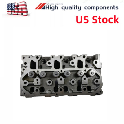 NEW Complete Cylinder Head For Yanmar 3TNV76 Engine John Deere 1435 X495 Tractor