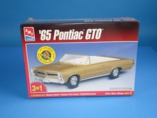 AMT ERTL 1965 Pontiac GTO Convertible 3 in1 Model Kit 1:25 Scale - SEALED.