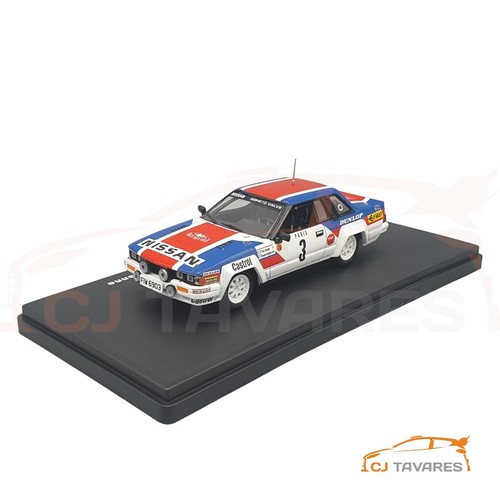 Voiture Miniature Nissan 240 RS Rallye Monte-Carlo 1984 (Salonen/Harjanne) 1:43 Altaya - Neuf